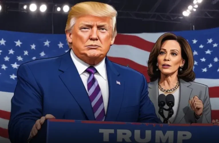 Trump di 53% vs Harris di 46% dengan sisa waktu 2 bulan