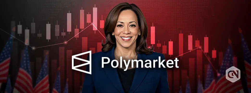 Kamala Harris Odds Dip on Polymarket, Will She Lose the Elections