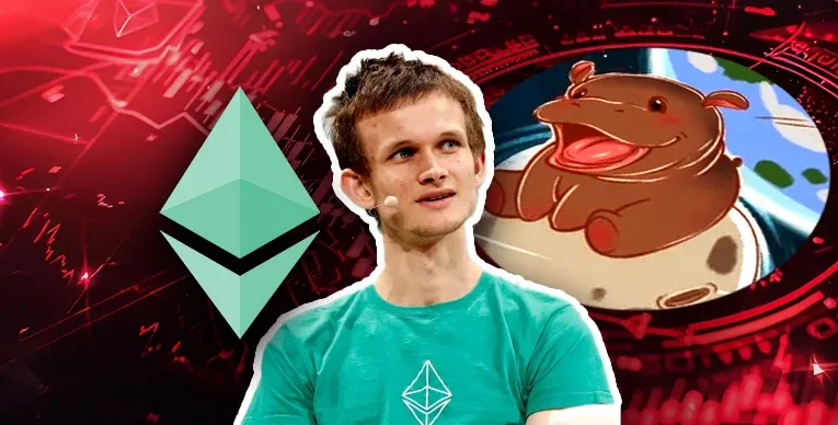 Vitalik Buterin Membuang 10B MOODENG untuk ETH, Apa Tehnya?