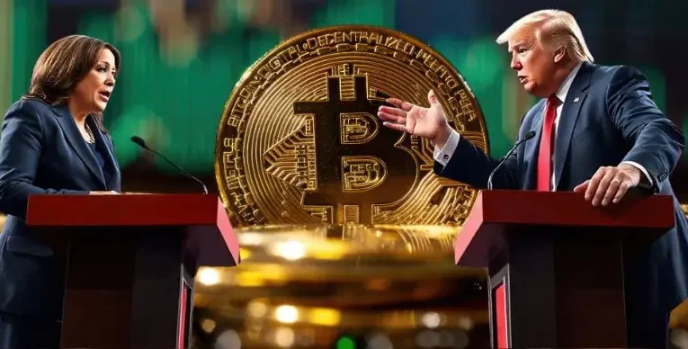 Bitcoin Melewati $71K saat Donald Trump Memimpin Kamala Harris dalam Penghitungan Suara Awal