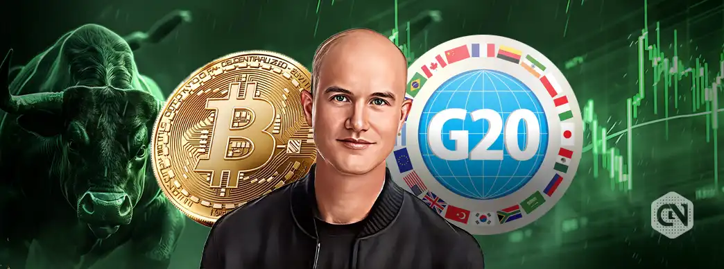 Coinbase CEO: G20 to Follow US in Bitcoin Reserves