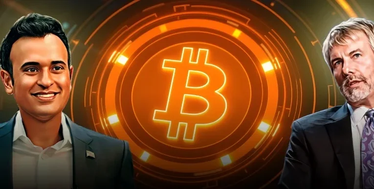 Vivek Ramaswamy dan Michael Saylor di masa depan Bitcoin